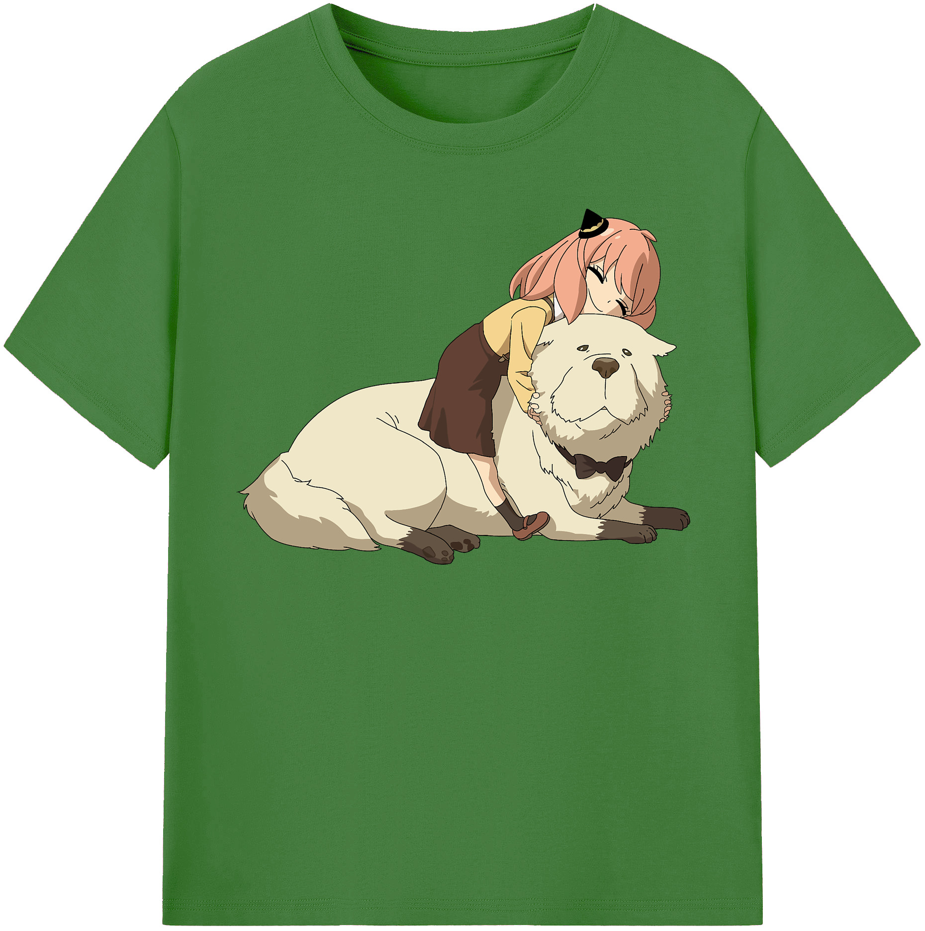 （画像用） SPY×FAMILY间谍家家酒 レディースカジュアルプリントTシャツ（綿100％）